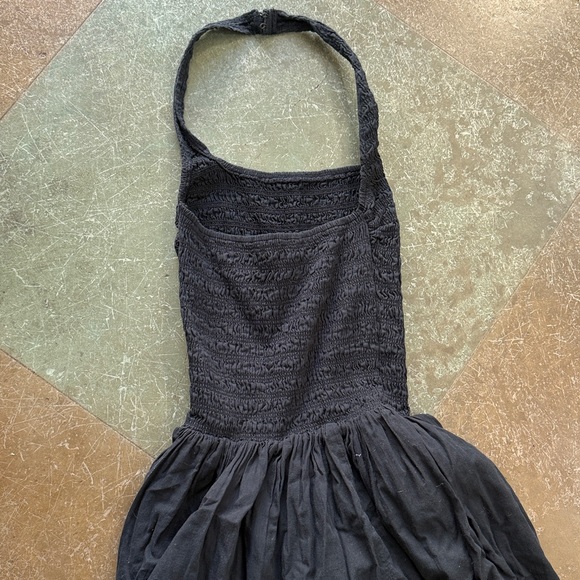 Drop Waist Smocked Mini Dress - Picture 3 of 3